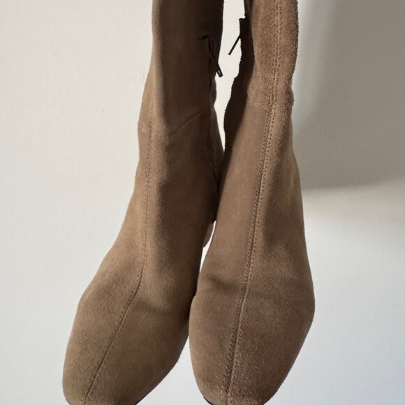 Zara suede leather knee boots, size 36 (US 6) - Picture 2 of 6